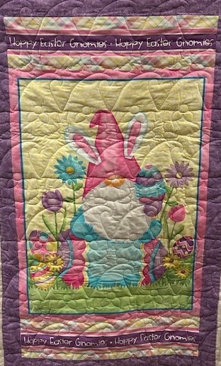 Client Easter Knomes quilt project