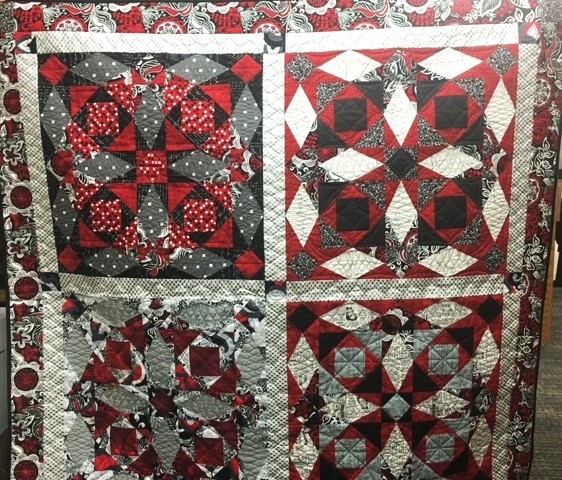 Kindra quilt after quilting