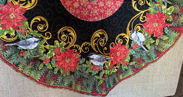 Donation Christmas tree skirt quilt